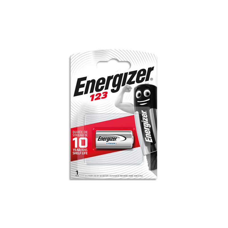 ENERGIZER Pile Lithium 123AP, pack de 1 pile