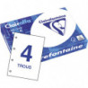 CLAIREFONTAINE Ramette de 500 feuilles papier Blanc CLAIRALFA 80 grammes format A4 perforé 4 trous 2989