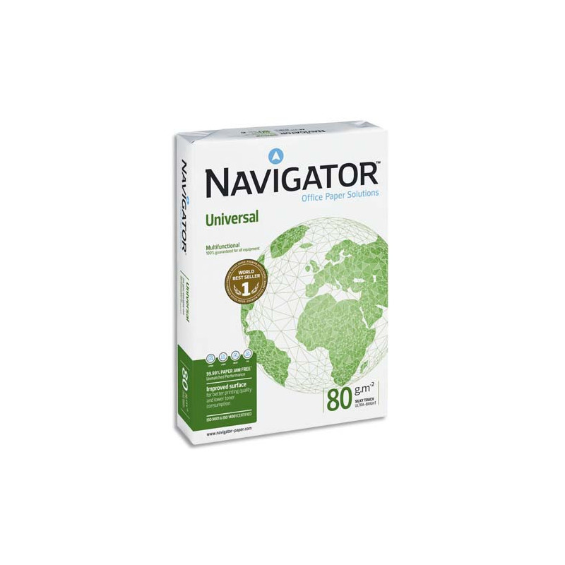 NAVIGATOR Ramette 500 feuilles papier extra Blanc Navigator Universal A3 80G CIE 169