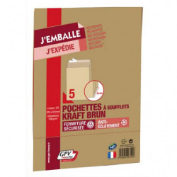GPV paquet de 5 pochettes...