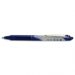 PILOT Stylo roller pointe métal rétractable 0,5 mm encre liquide Bleue V-BALL RT 05