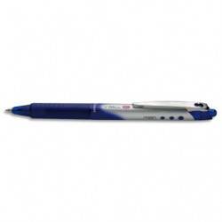 PILOT Stylo roller pointe métal rétractable 0,7 mm encre liquide Bleue V-BALL RT 07