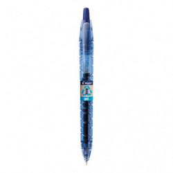 PILOT Roller pointe moyenne encre gel rétractable Begreen encre Bleue B2P 377464