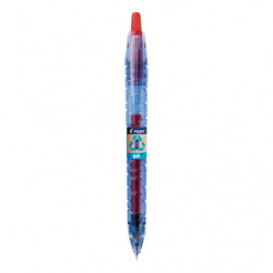 PILOT Roller pointe moyenne encre gel rétractable Begreen encre Rouge B2P 377372