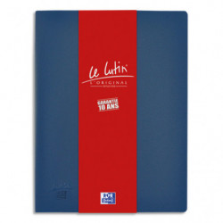OXFORD Protège-documents LUTIN ORIGINAL 60 vues, 30 pochettes. En PVC opaque. Format A4. Coloris Bleu