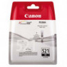 CANON Cartouche Jet d'encre Noir CLI521BK