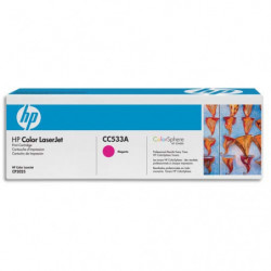 HP Cartouche Laser Magenta CC533A