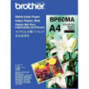 BROTHER pack de 20 feuilles de papier photo A4 BP71GA4