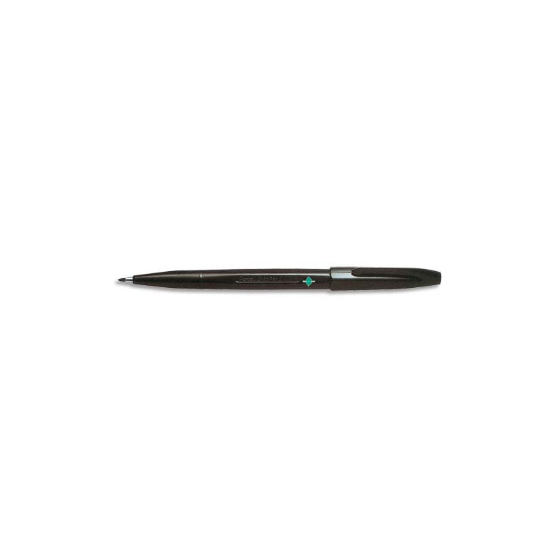 PENTEL Stylo feutre pointe en Acrylique largeur de trait 0,8 mm encre Noire SIGN PEN S520