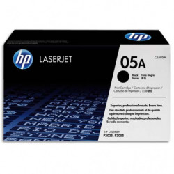 HP Cartouche Laser Noir CE505A