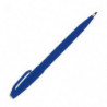 PENTEL Stylo feutre pointe en Acrylique largeur de trait 0,8 mm encre Bleue SIGN PEN S520