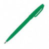 PENTEL Stylo feutre pointe en Acrylique largeur de trait 0,8 mm encre Verte SIGN PEN S520