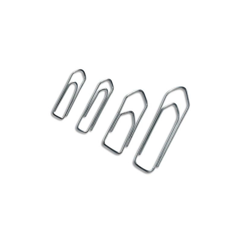 Boîte de 1000 attaches-lettres 30mm en acier galvanisé et bout chevron