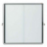 NOBO Vitrine d'affichage Premium Plus, magnétique, intérieur, surface d'affichage 27 x A4, 1902572