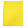 PERGAMY Paquet de 100 chemises carte 170 grammes coloris Jaune