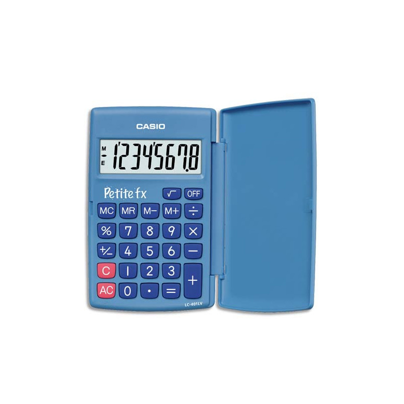 CASIO Calculatrice scientifique petite FX Bleu CSBTSPFXB