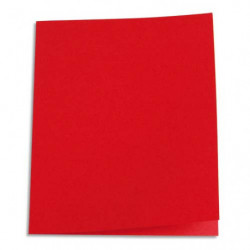 PERGAMY Paquet de 250 sous-chemises papier 60 grammes coloris Rouge vif