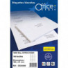 OFFICE STAR Boîte de 800 étiquettes multi-usage Blanches 105x74mm OS43427