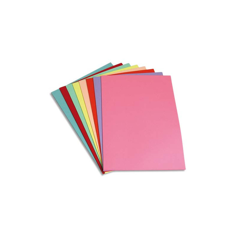 PERGAMY Paquet de 50 sous-chemises papier 60 grammes coloris Assortis