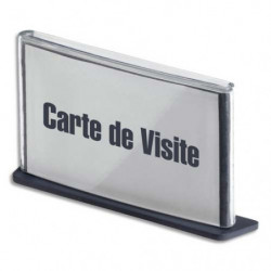 PAPERFLOW Plaque de porte format carte de visite coloris anthracite