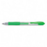 PILOT Stylo roller encre gel G-2. Pointe moyenne 07 RT. Couleur Vert néon