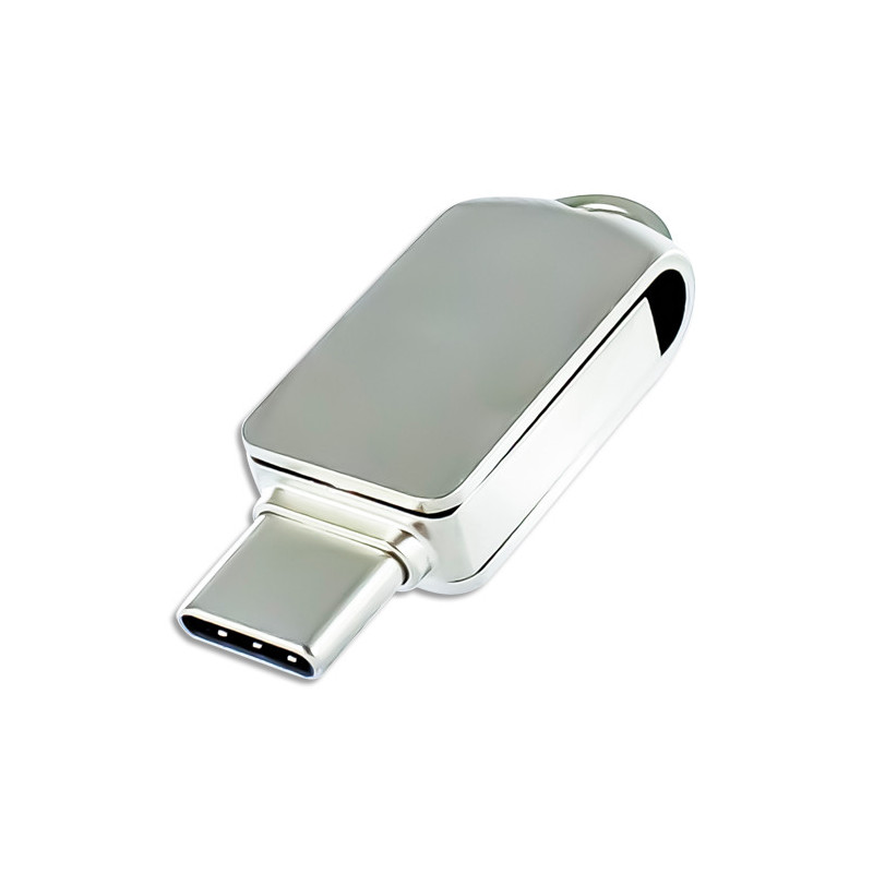 INTEGRAL Clé Dual USB3.0 et USB Type-C, 128Go, Métal INFD16GB360CDL3.0