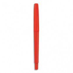 1ER Stylo fineliner pointe moyenne 1.0 nylon. Encre Rouge.