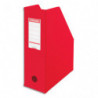 ESSELTE Porte-revues en PVC soudé 19/10e, dos de 10 cm, livré à plat. Coloris rouge