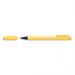 STABILO Stylo-feutre PointMax. Pointe moyenne 0,8mm. Ecriture souple et sans bavure Couleur jaune