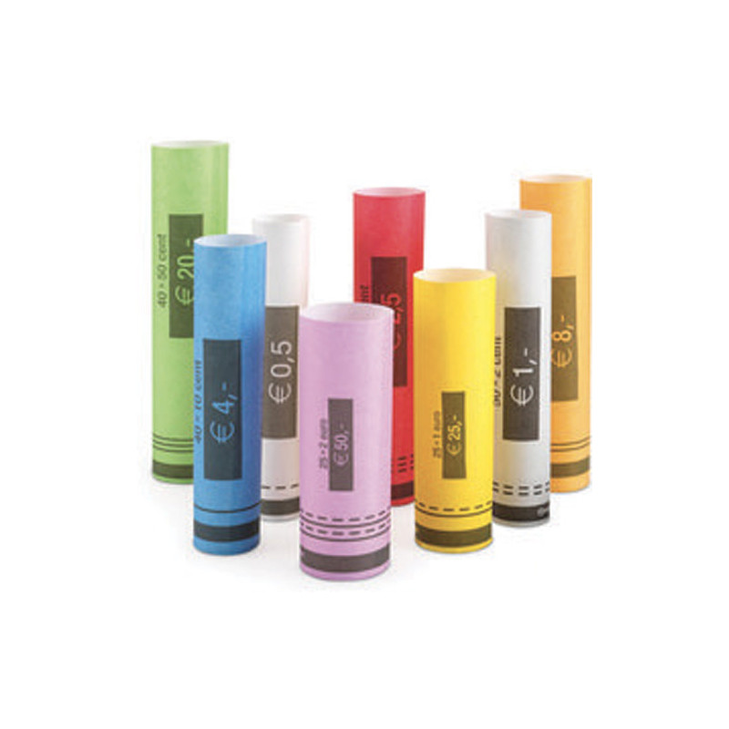 SAFESCAN Tubes de monnaies/rouleaux pièces CR-102 151-0660
