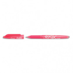 PILOT Roller gel FriXion Ball 07. Effaçable et rechargeable. Encre Rose Corail