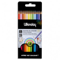 WONDAY Boîte de 12 crayons...