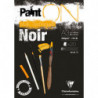 CLAIREFONTAINE Bloc PaintON Noir collé en tête 20F 250g A3