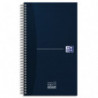 OXFORD Cahier TASK MANAGER spirale, couverture carte 230 pages spécifiques 14,1x24,6cm. Coloris bleu