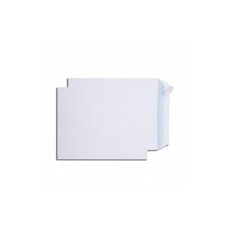 GPV Boîte de 250 pochettes vélin Blanc 90g 24 260x330mm auto-adhésives