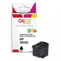 OWA Cartouche compatible jet d'encre HP 305XL BK K20843OW