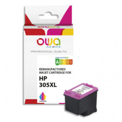 OWA Cartouche compatible jet d'encre HP 305XL CMY K20844OW