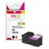 OWA Pack de 2 cartouches compatibles jet d'encre HP 305XL BKCL K10603OW