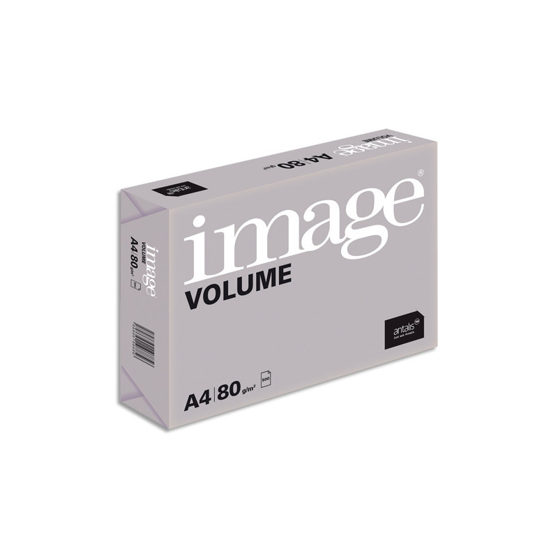 ANTALIS Ramette de 500 feuilles blanc Image VOLUME A4 80g CIE 146