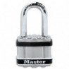 MASTER LOCK Cadenas Excell® Marine en acier laminé à clé pour extérieur  4 clés fournies