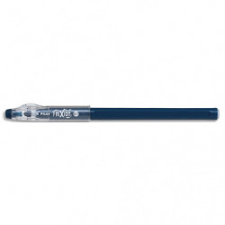 PILOT FriXion Ball Stick non rechargeable. Pointe conique moyenne 0,7mm. Encre effaçable bleu nuit