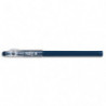 PILOT FriXion Ball Stick non rechargeable. Pointe conique moyenne 0,7mm. Encre effaçable bleu nuit