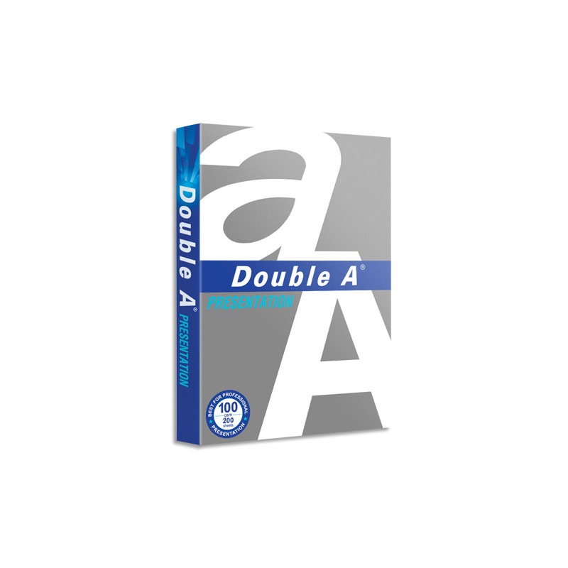 DOUBLE A Ramette de 200 feuilles 100g A4 DOUBLE A PRESENTATION CIE165