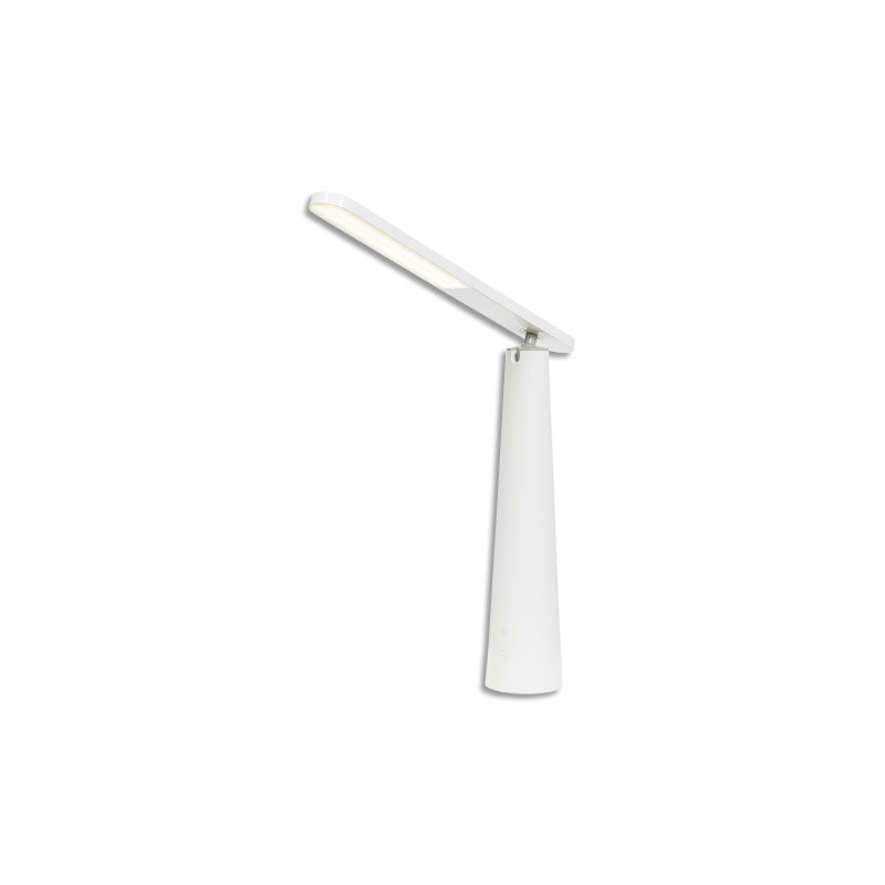 ALBA Lampe LEDTUBE ss fil ABS glossy 3 niv température Hauteur:42 cm Tête:35x4 cm Base:Ø7x30 cm. Blanche