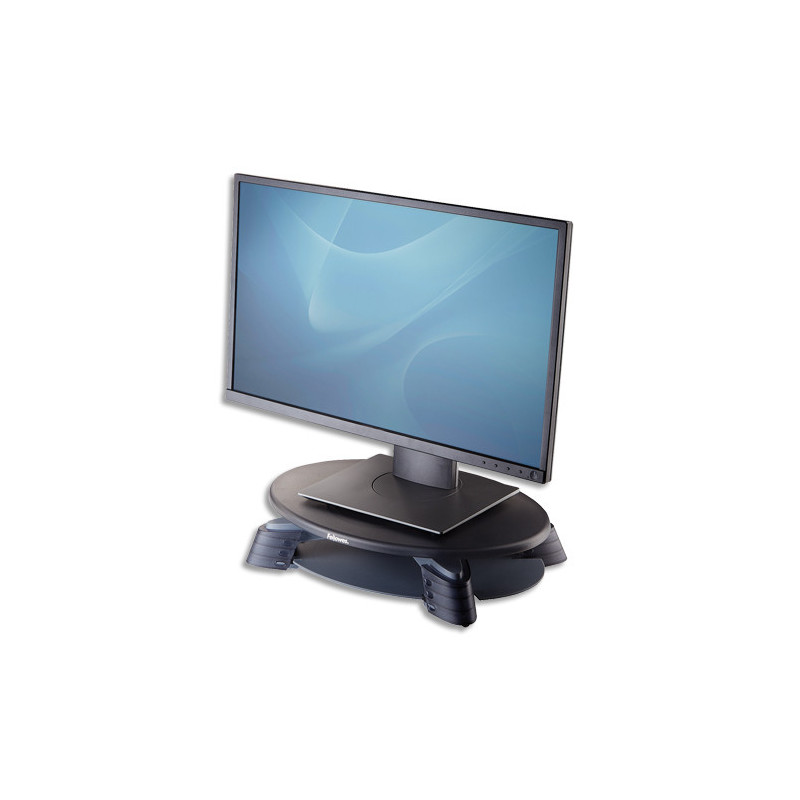 FELLOWES Support moniteur pivotant, hauteur réglable jusqu'à 12cm, supporte jusqu'à 14kg, 91450