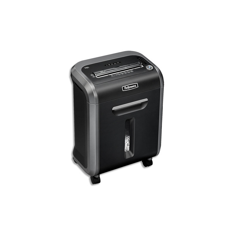 FELLOWES Destructeur de documents 79ci, coupe croisée, P-4, 4x38mm, 16 feuilles, 23 litres, 4679001