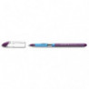 SCHNEIDER Stylo bille SLIDER BASIC XB capuchon, pointe large, corps triangulaire, encre Violette