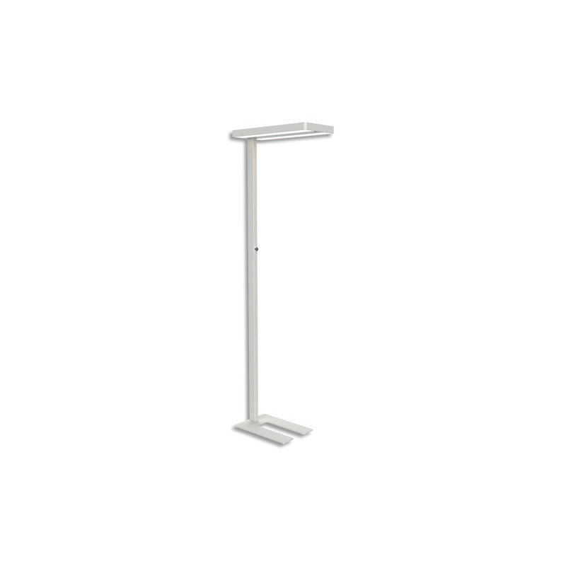 MAUL Lampadaire MAULjuvis capteur mouvement/lumière du jour direct 50% et indirect 50%, 4000K, blanc