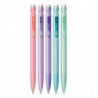 BIC Porte mine pastel MATIC aux couleurs assorties pastels. Fournis avec 3 mines HB 0,7 mm de 9 cm