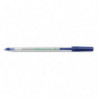 BIC Boîte de 60 stylos billes Round Stic ECOlutions 74% de matériaux recyclés. Pointe 1,0mm. Encre bleue